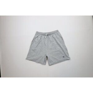 Vintage 90s Wilson Mens Large Above Knee Dad Shorts Heather Gray Cotton Blend